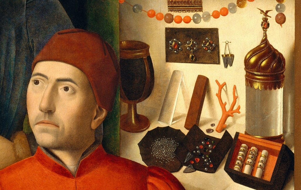 Descubra o Retrato de uma Menina por Petrus Christus