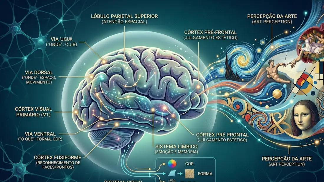 A relação entre cérebro humano e percepção da arte