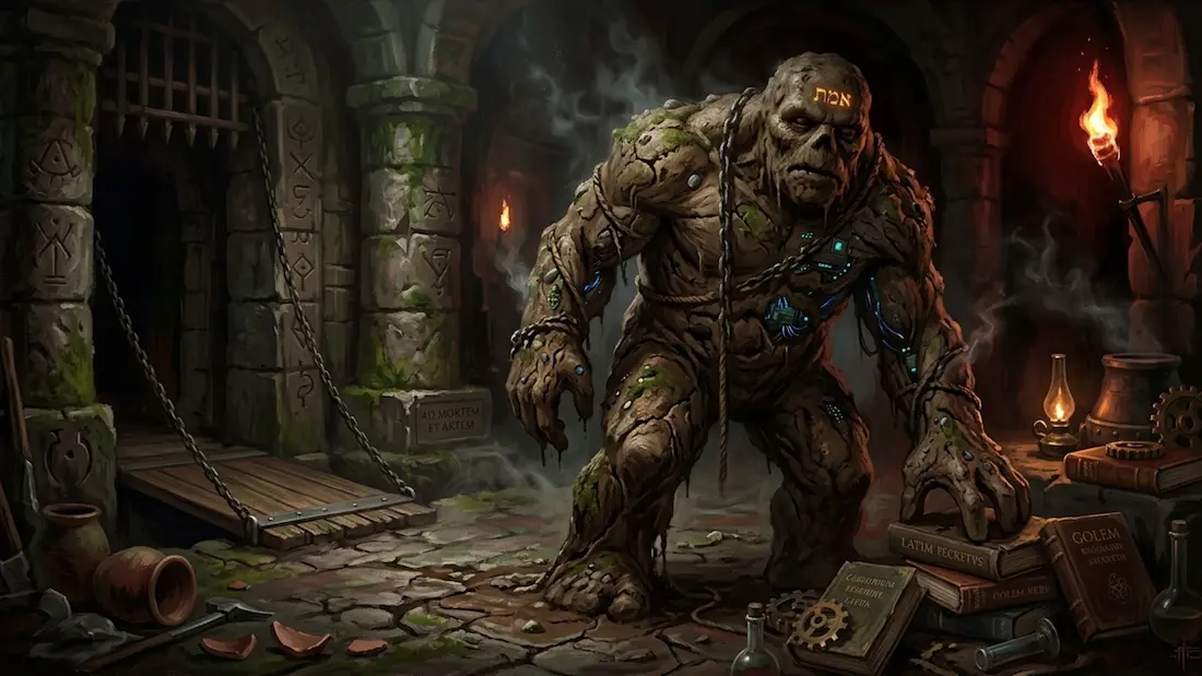 O que a inteligência artificial tem em comum com o Golem: criação, controle e medo do criador